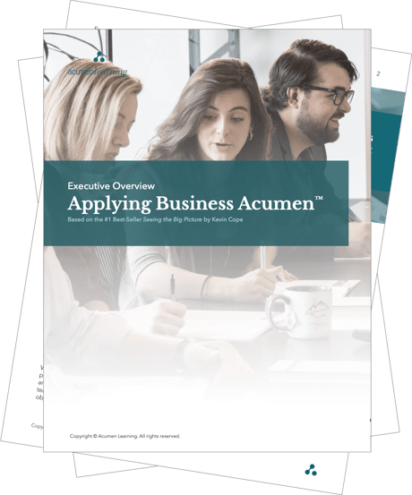 Applying Business Acumen