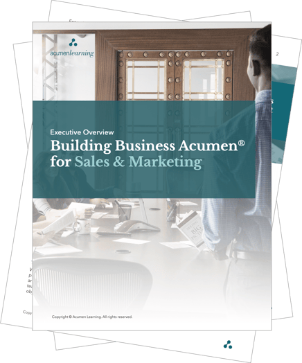 Selling with Business Acumen Executive Overview